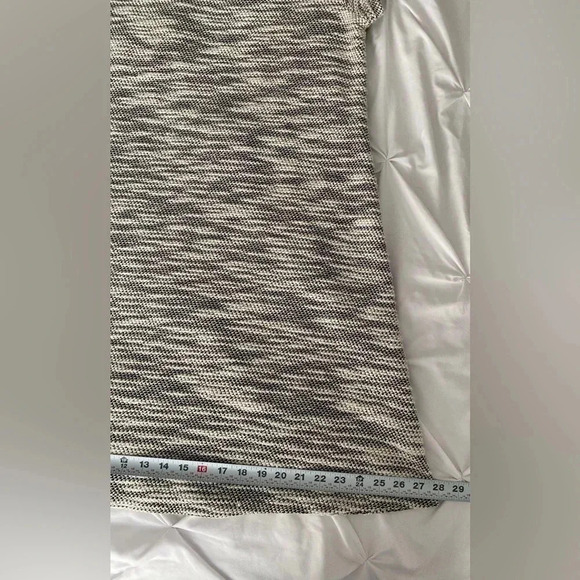 Melissa Paige Women’s“A-Line” Textured Cotton Mini Dress Pearl Trim Medium EUC - Picture 7 of 10